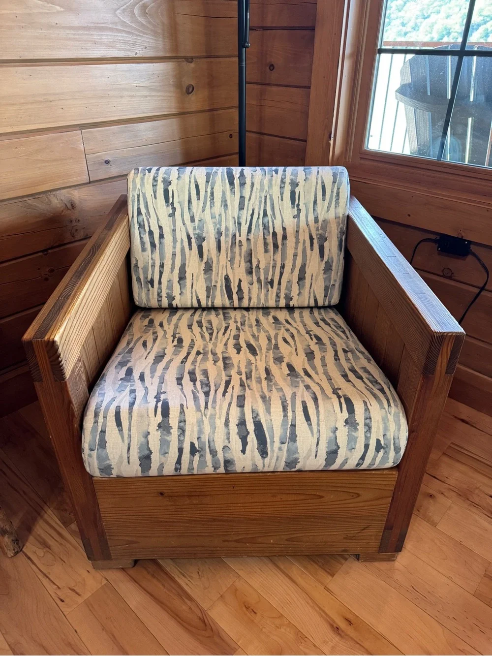 THIS END UP Classic Style Chair Cover Bennet Ocean - Only 2 Sets Left! NWT